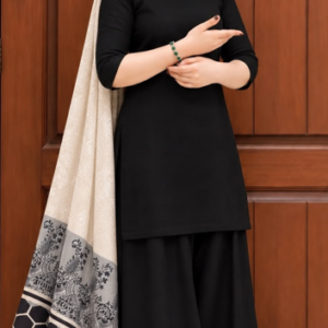 Dhanak Winter Suit – Jacquard Shawl 3 Piece